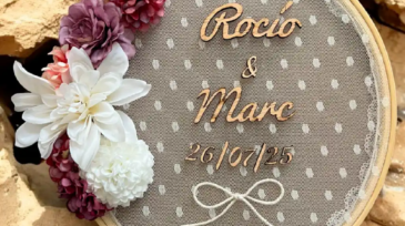 Porta alianza modelo púrpura