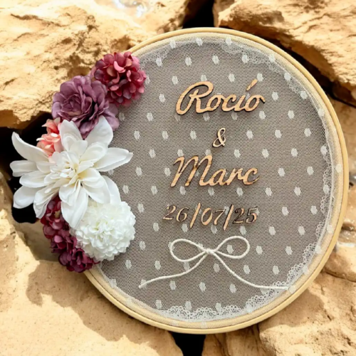 Porta alianza modelo púrpura